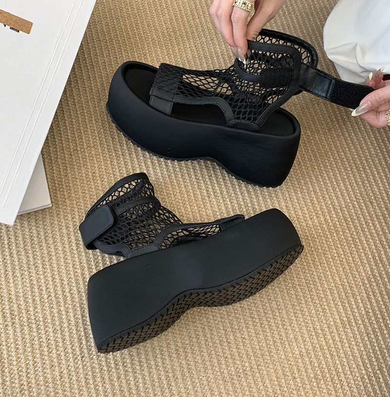 1748756281355_hsWTtR.jpg Zhuipin 2026 Summer New Thick Sole Mesh Sandals Women's Casual Comfortable