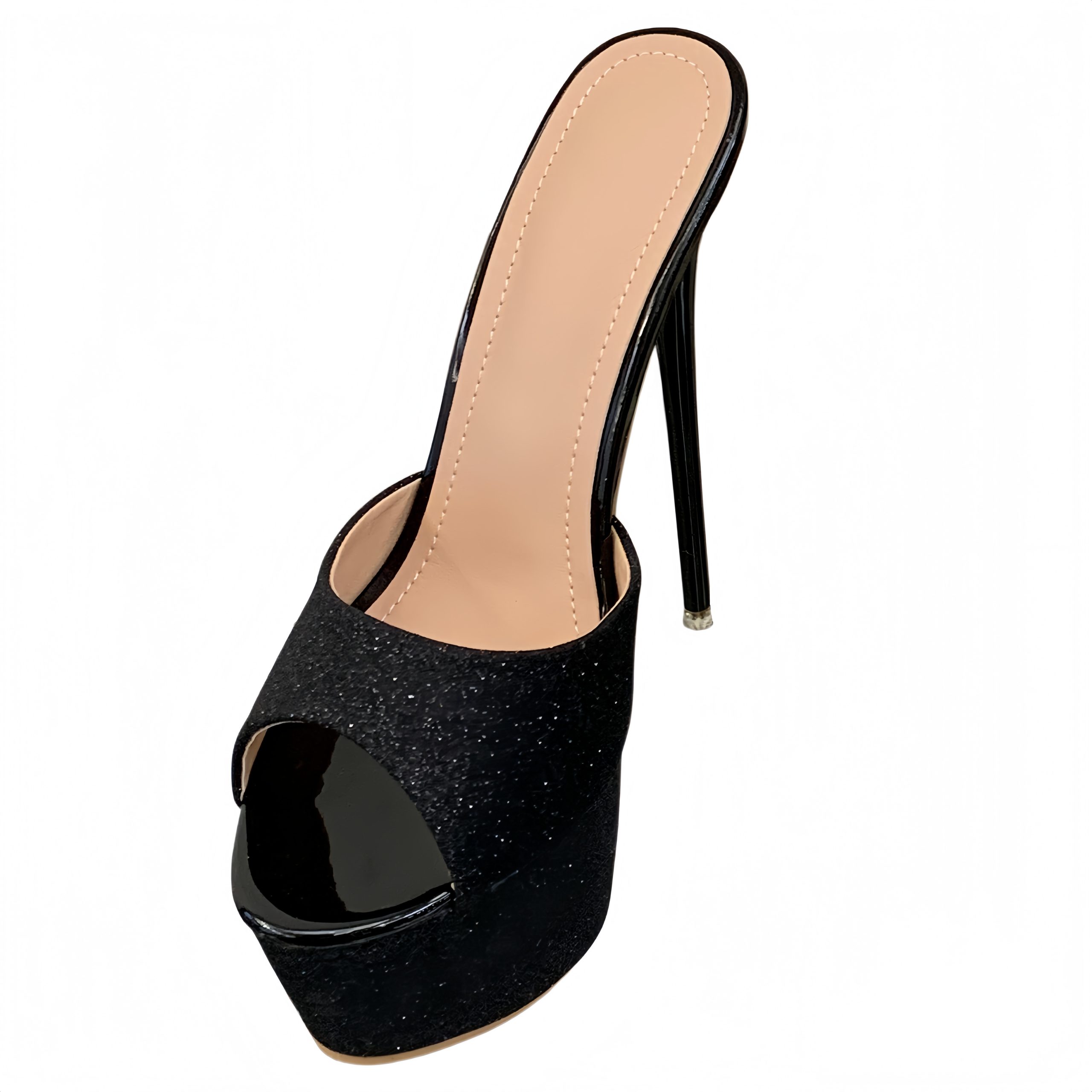 Women's 16cm Stiletto Heel Peep Toe Platform Sandals 35-46 Sizes Sexy Nightclub Shoes